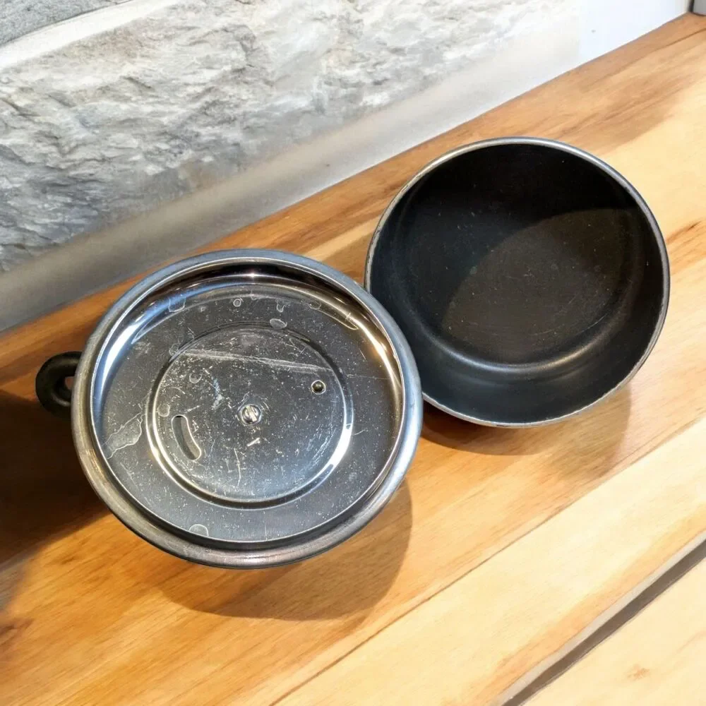 Ultrex Saucepan II With Lid 18/10 Stainless Non Stick 1 Quart Pan Vented Lid